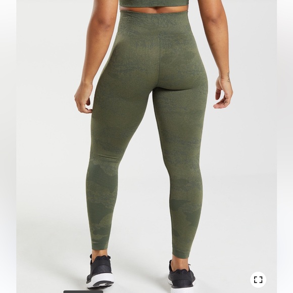 Medium Camo Gymshark Leggings - Picture 5 of 5